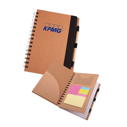 Eco Notepad With Name Card Pocket